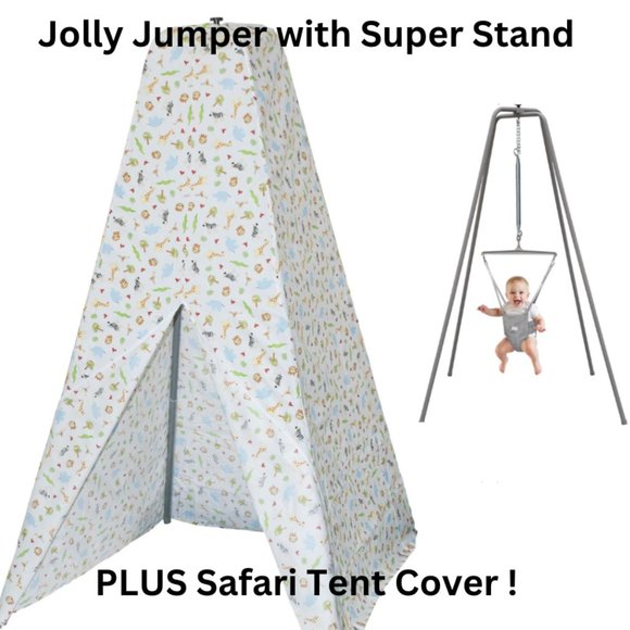 jolly jumper Toys Jolly Jumper With Super Stand And Safari Tent